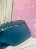 Sac Banane Bleu Paon