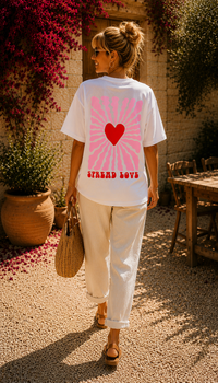 T-shirt Spread Love – Cœur Graphique