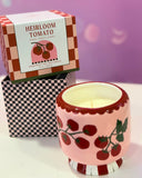 🕯️ Bougie A Dopo – Tomato Vine en Céramique – Parfum Heirloom Tomato (226g)