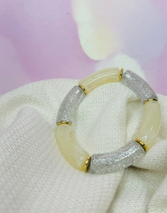 Bracelet - Elastique Résine - 3 Coloris