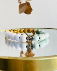 Bracelet - élastique - perles