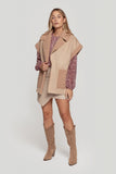 Gilet - moumoute - Beige - Taille L