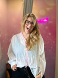 💗 Blouse - Vichy - Coton - Rose