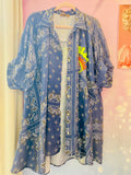Chemise longue bleue - Ibiza