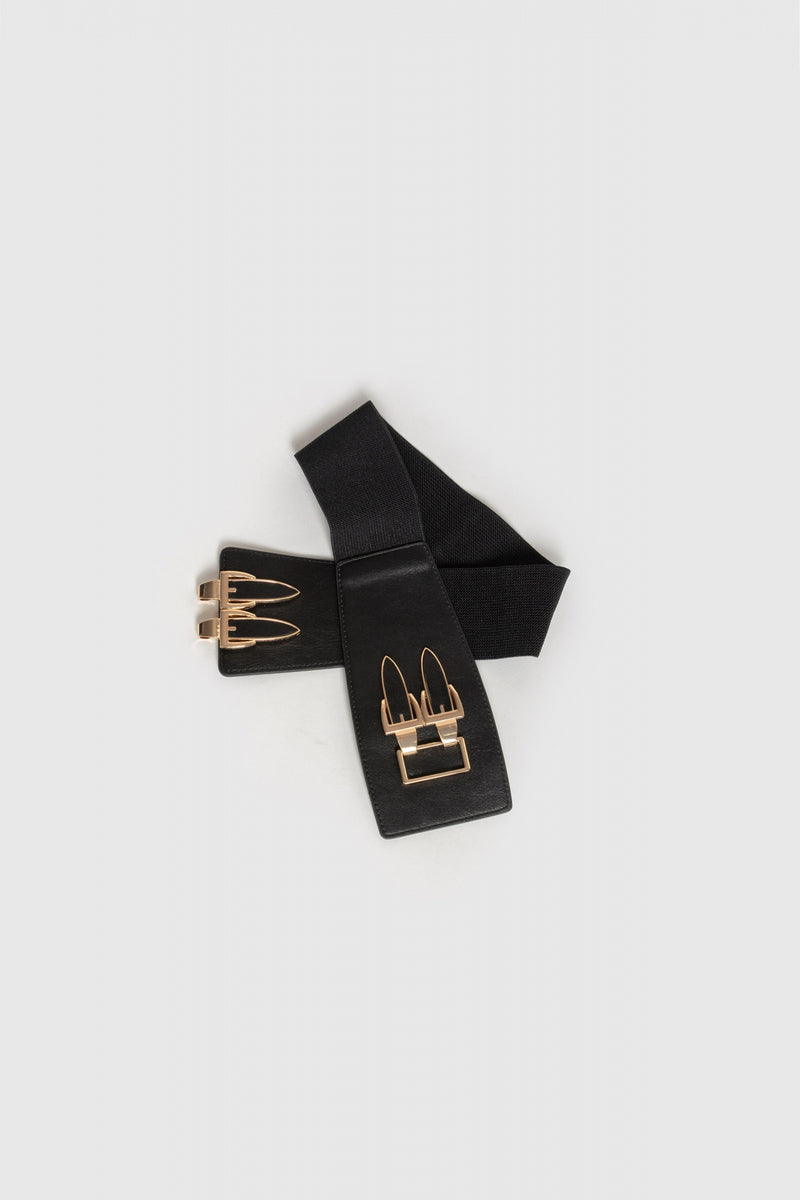 Ceinture - élatique - Noire