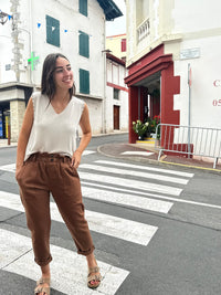 Pantalon Paperbag Femme | 6 Couleurs | S/M (36-38) & L/XL (40-42)