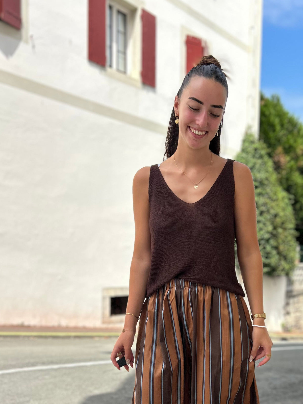 Débardeur - pailleté - Lurex -Pleins de couleurs