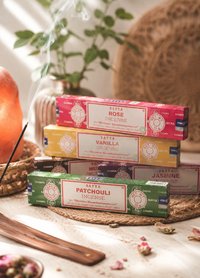 Encens Satya Naturel 15g – Bâtonnets d'Encens Artisanaux
