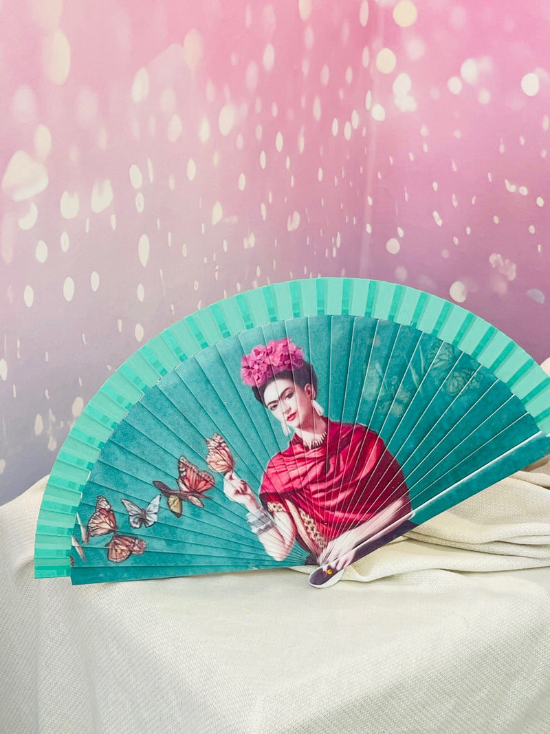 Éventail "Frida Mood" – Le coup de frais arty qui ne passe pas inaperçu !