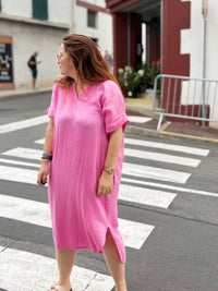 Robe Gaze de Coton - Taille Unique | Modadom