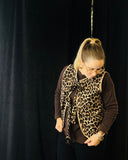 Chaleco - gilet - noeud - leopard - 3 coloris