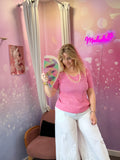 💖 T-shirt Étoilé rose – Brille sans en faire trop ✨