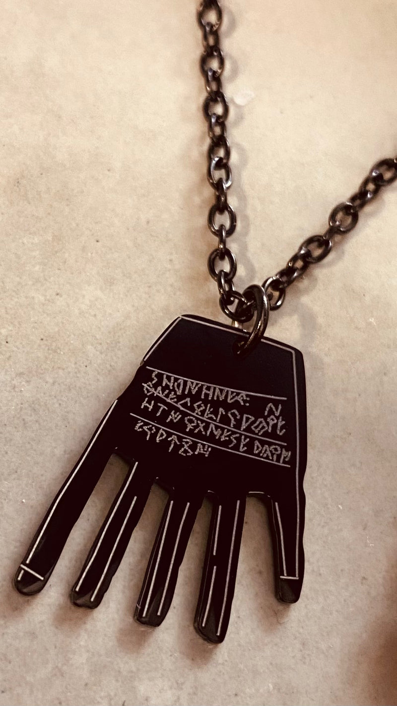 Collier main Irulegi noir