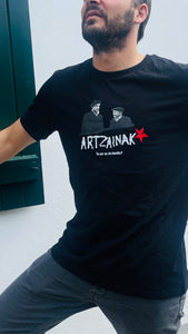 T-shirt . Ez kexa . Artzainak . Noir