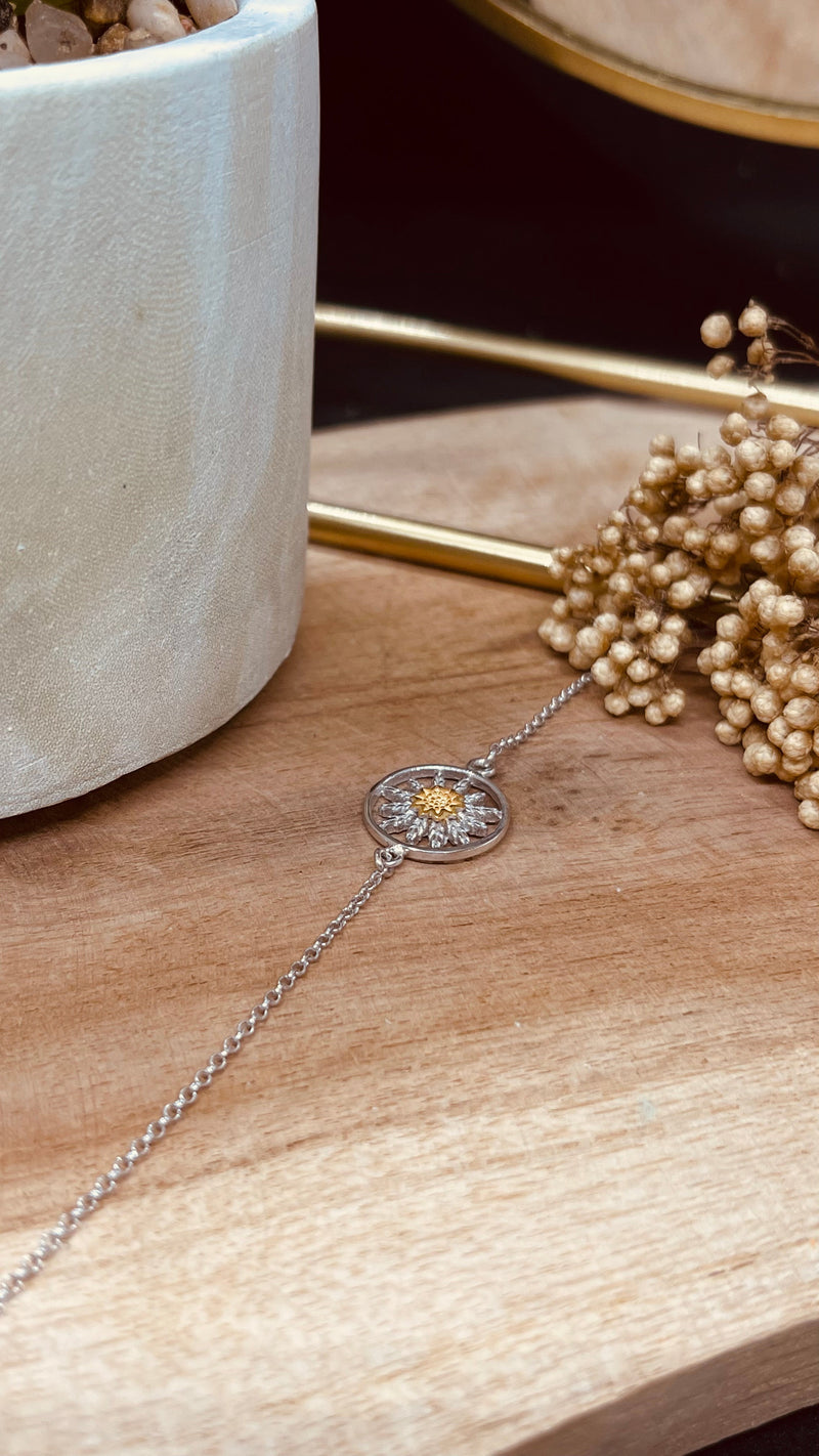 Bracelet Eguzkilore Argent