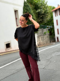 Jean bordeaux femme | XS au XL – Modadom