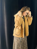 Manteau - moumoute - leopard - 3 coloris