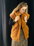 Gilet - nounours - camel