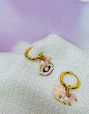 Boucles d’oreilles – Iris – 3 coloris