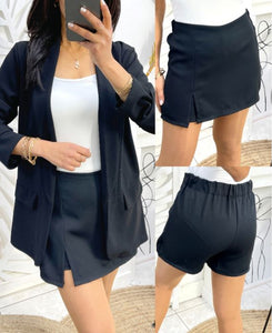 Jupe short - noire