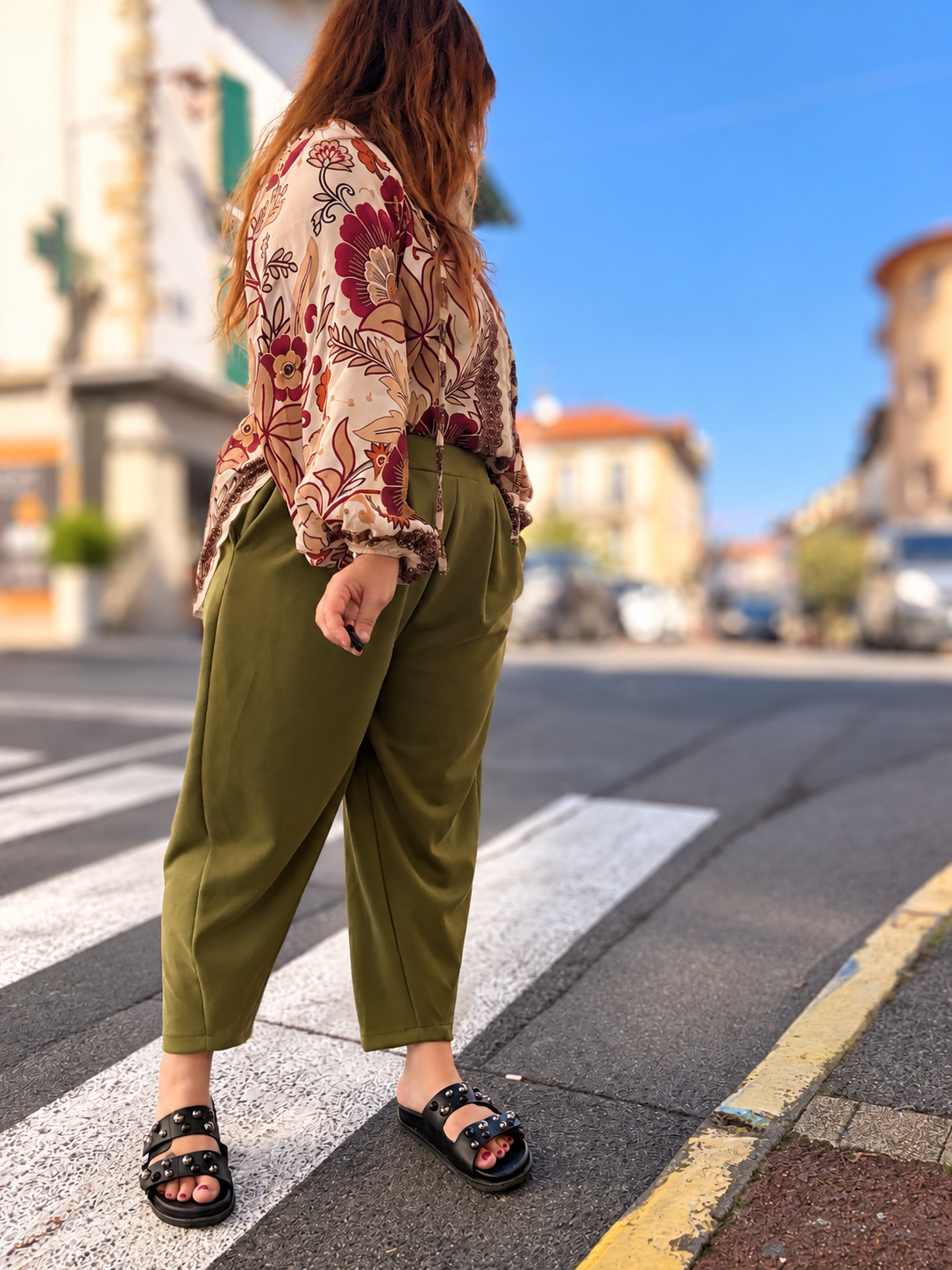 Pantalon Fluide Confort Grande Taille
