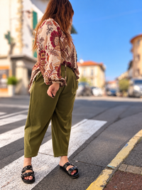 Pantalon Fluide Confort Grande Taille