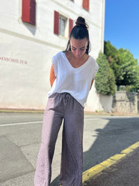 Pantalon - vichy - plusieurs couleurs