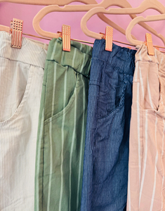 ✨ Pantalon Confort Rayé – Élégance et Confort en 3 Coloris ! ✨