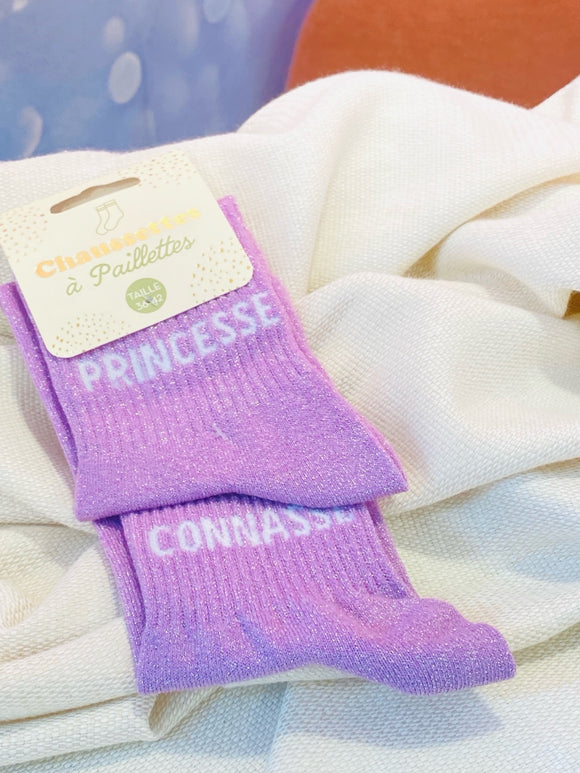 🧦 Chaussettes à paillettes – 