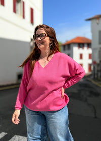 pull-femme-dos-imprime-tendance-rose