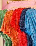 🌸 Robe à Petites Fleurs – Légèreté et Élégance 🌸