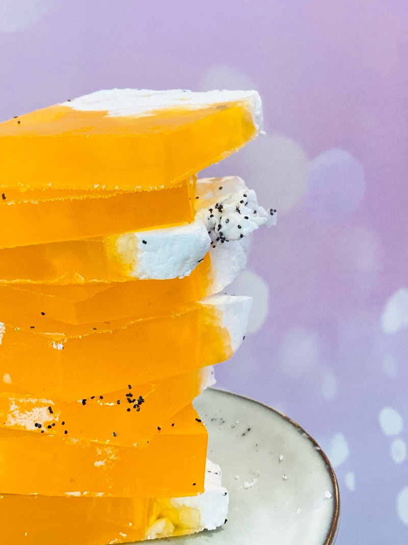 Savon Artisanal Glycerine & Fruit de la Passion – Mousse Gourmande & Évasion Tropicale