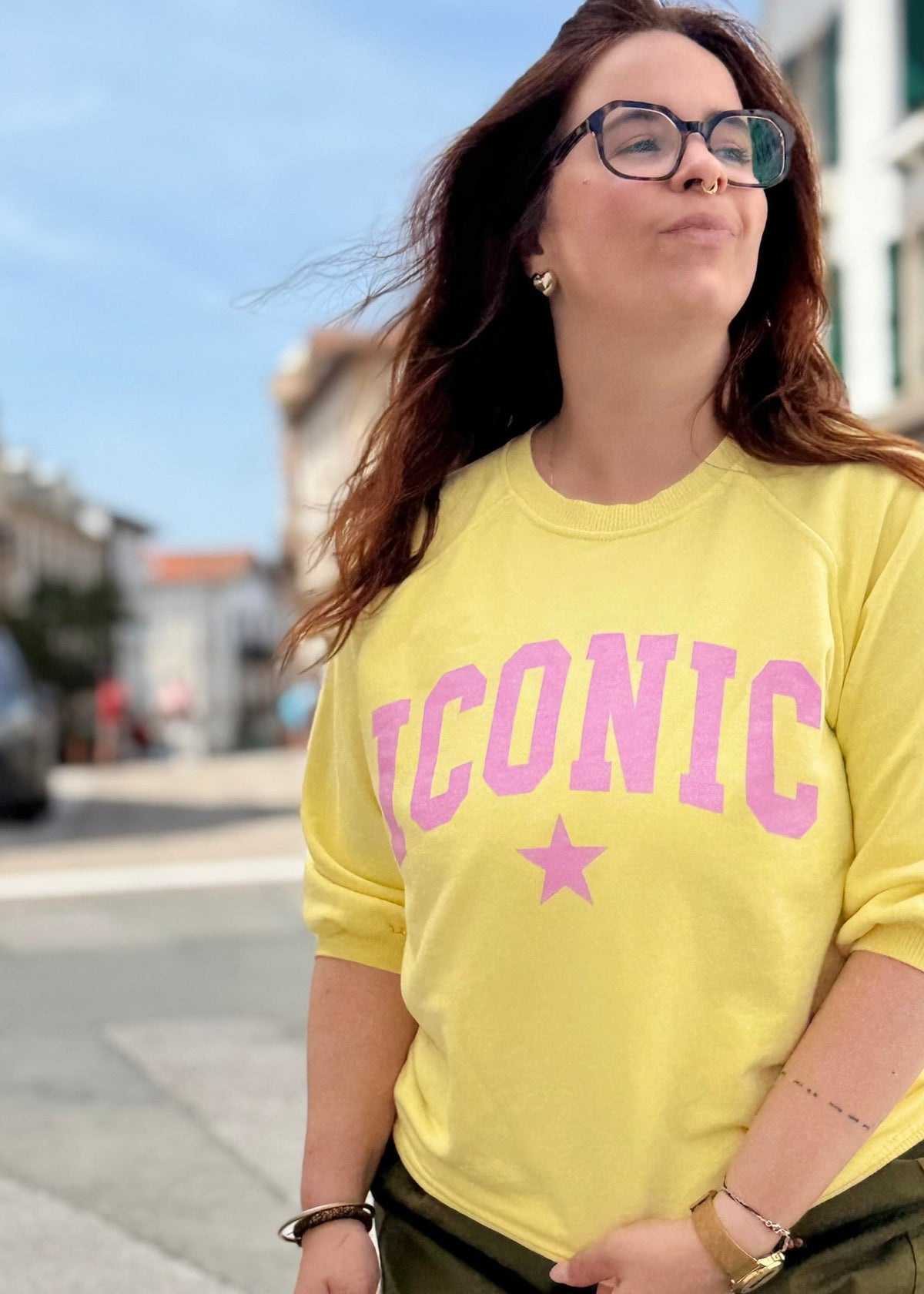 Sweat ICONIC Manches Courtes – April Vintage