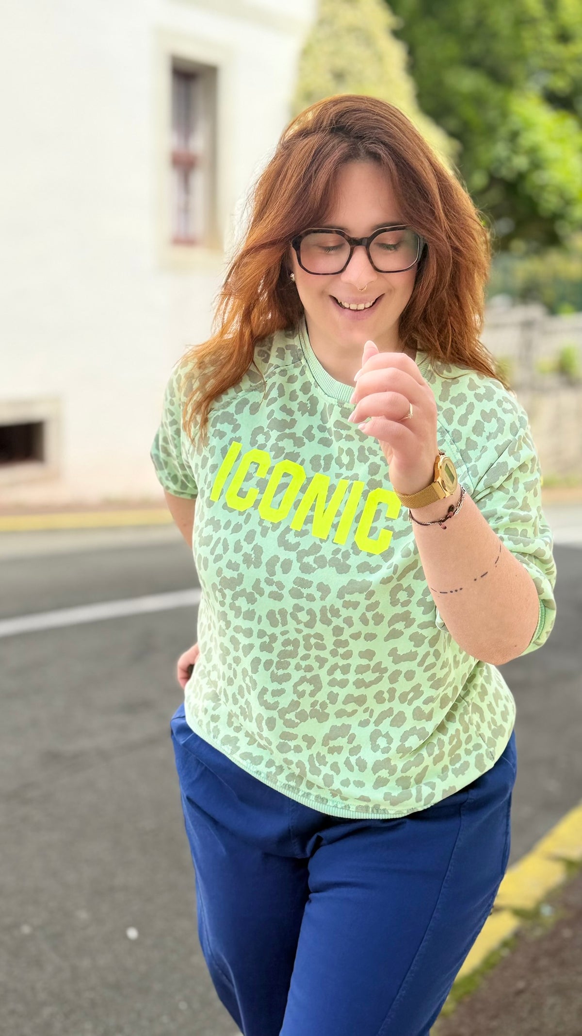 Sweat ICONIC Léopard – April Vintage