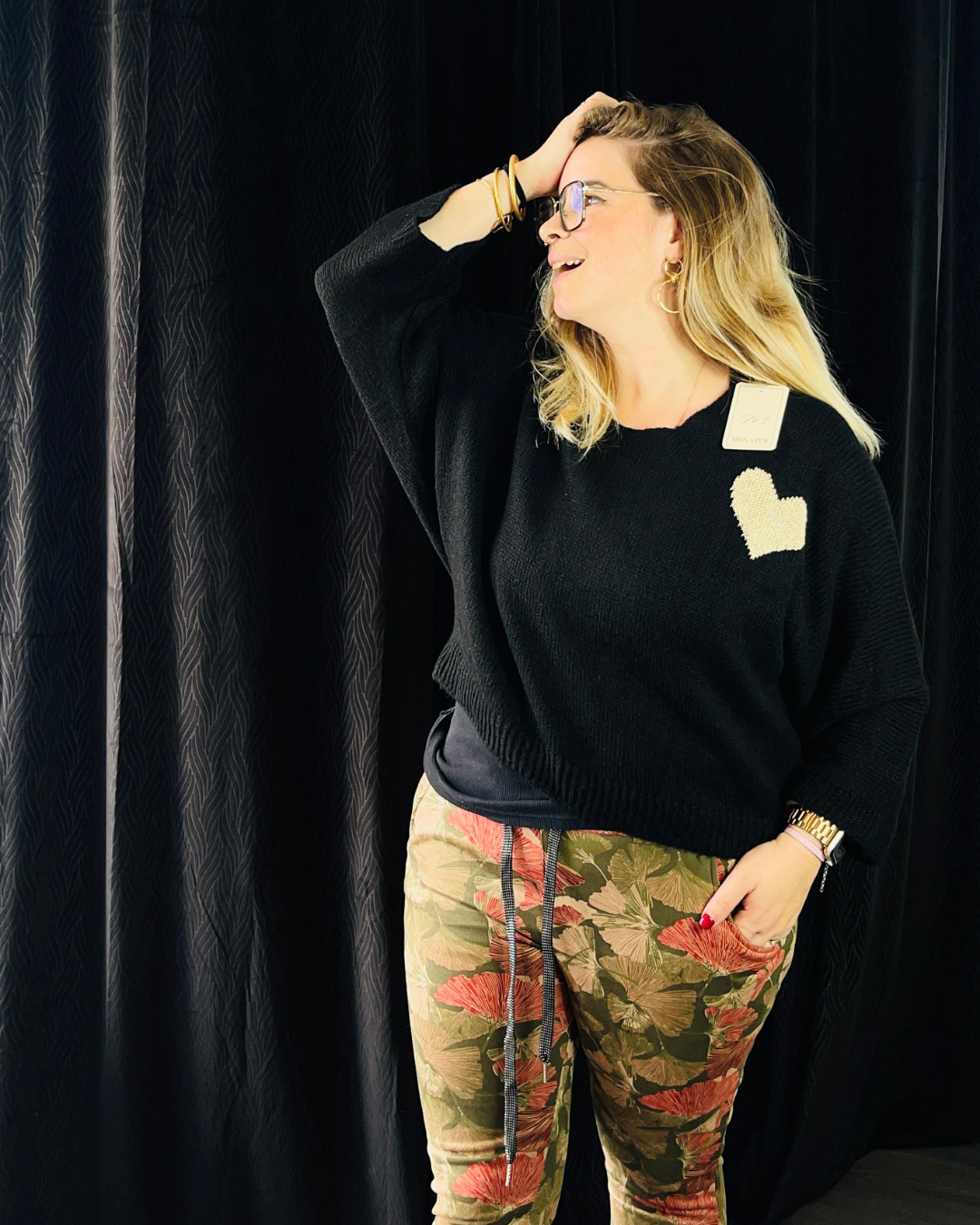 Pull tout doux coeur 4 coloris Modadom