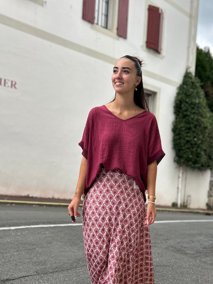 Tshirt - Fluide - Plusieurs couleurs