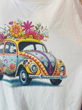 Combo "Feel Good Vibes" – T-shirt arty & gilet soleil