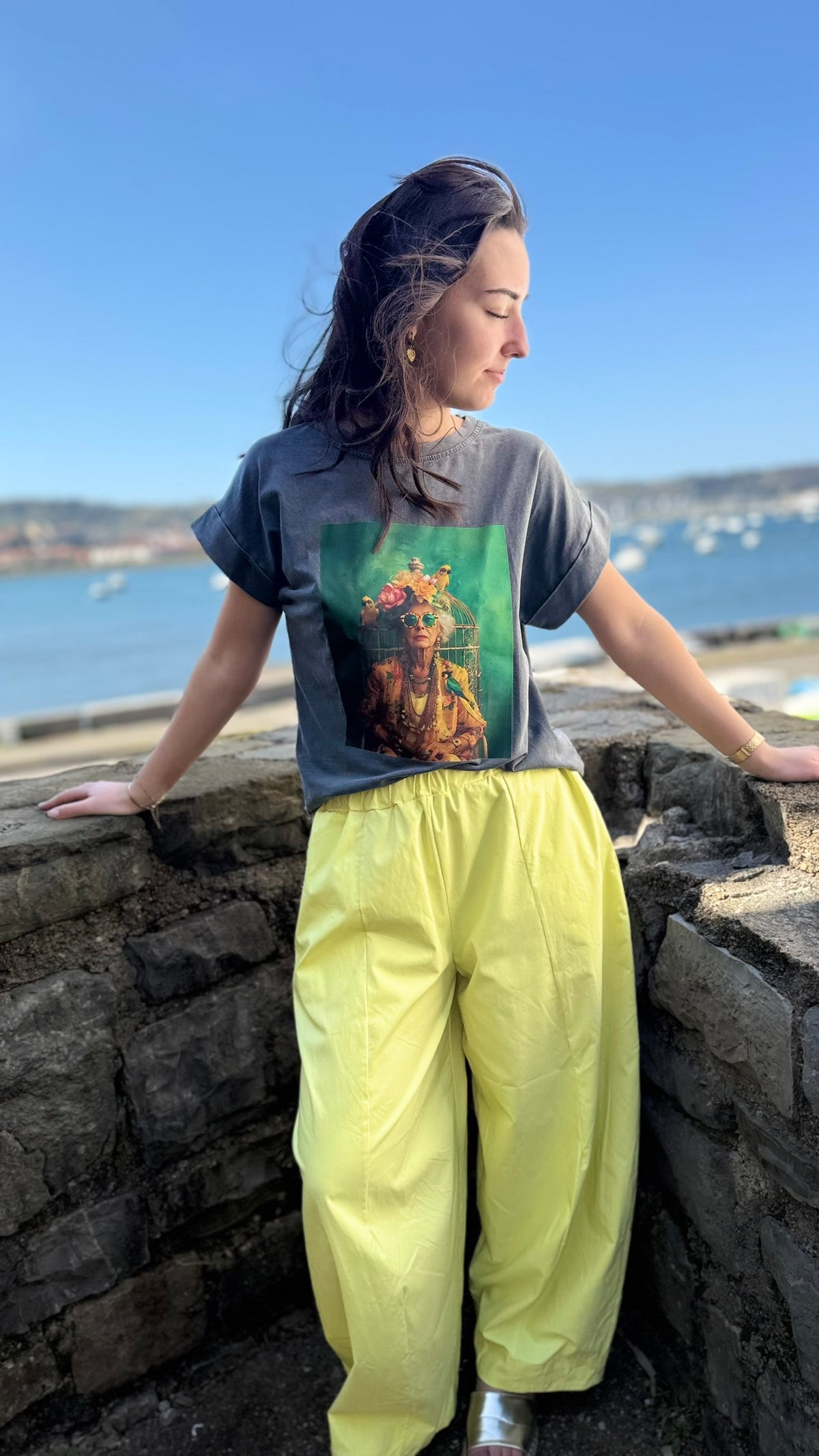 T-shirt Mamie Color