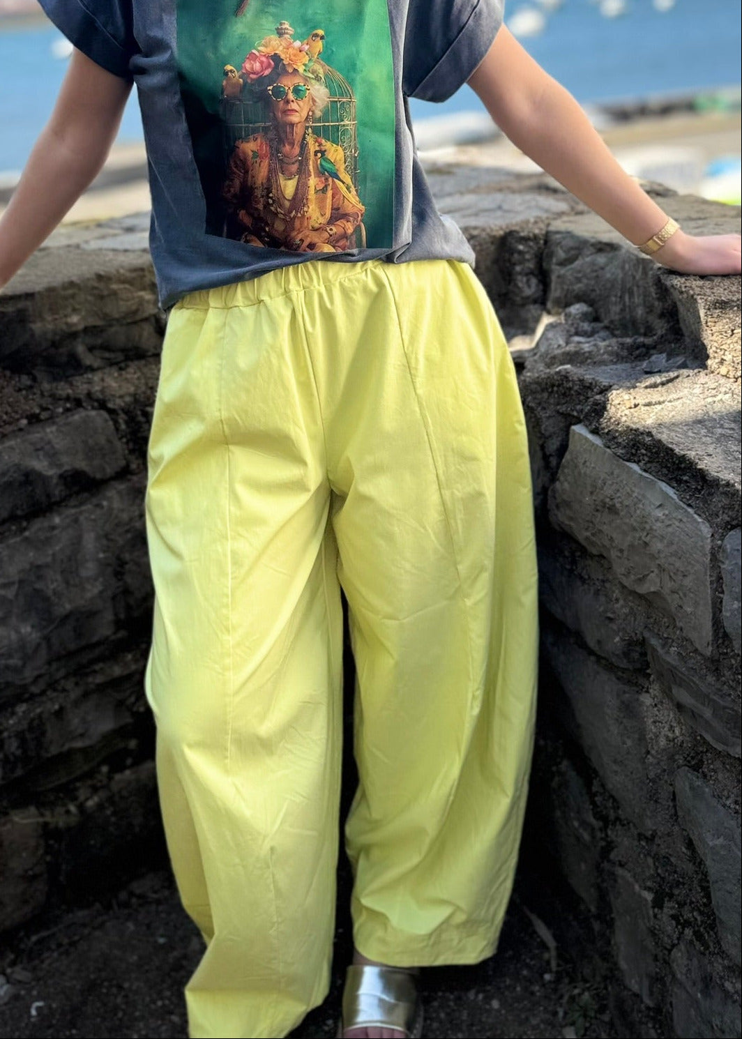 Pantalon Barrel Pepsi
