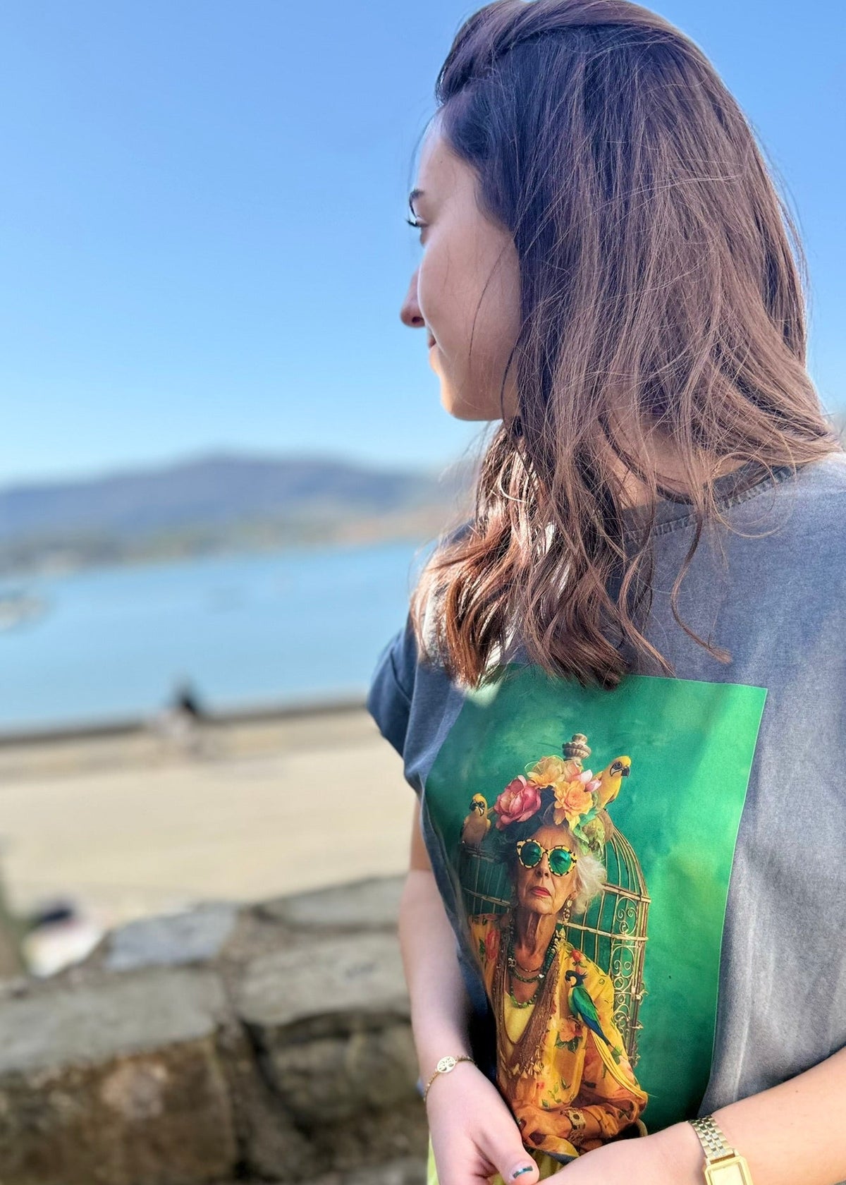 T-shirt Mamie Color