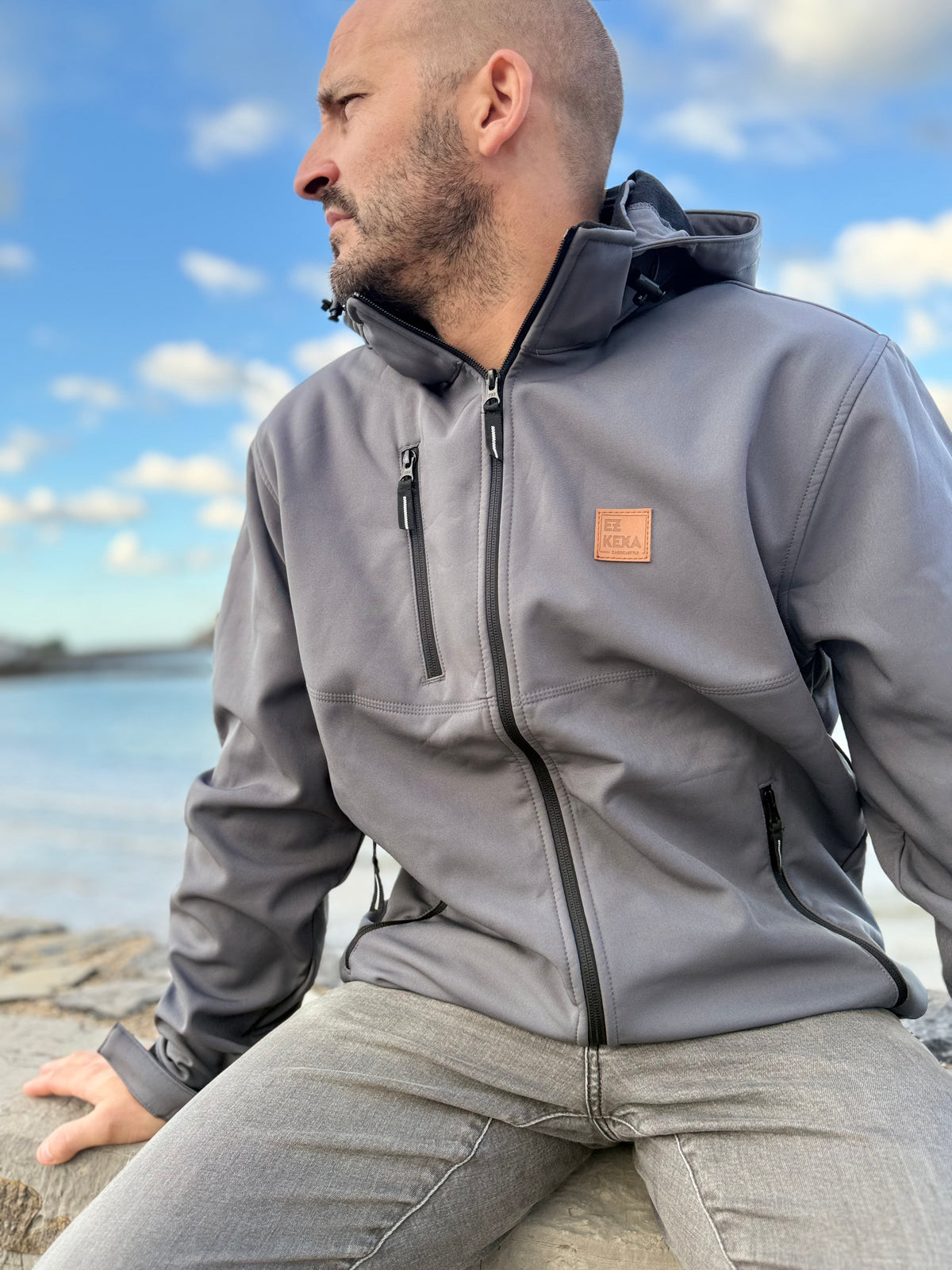 Veste softshell mixte Ez Kexa GIZONA – Légère et douce