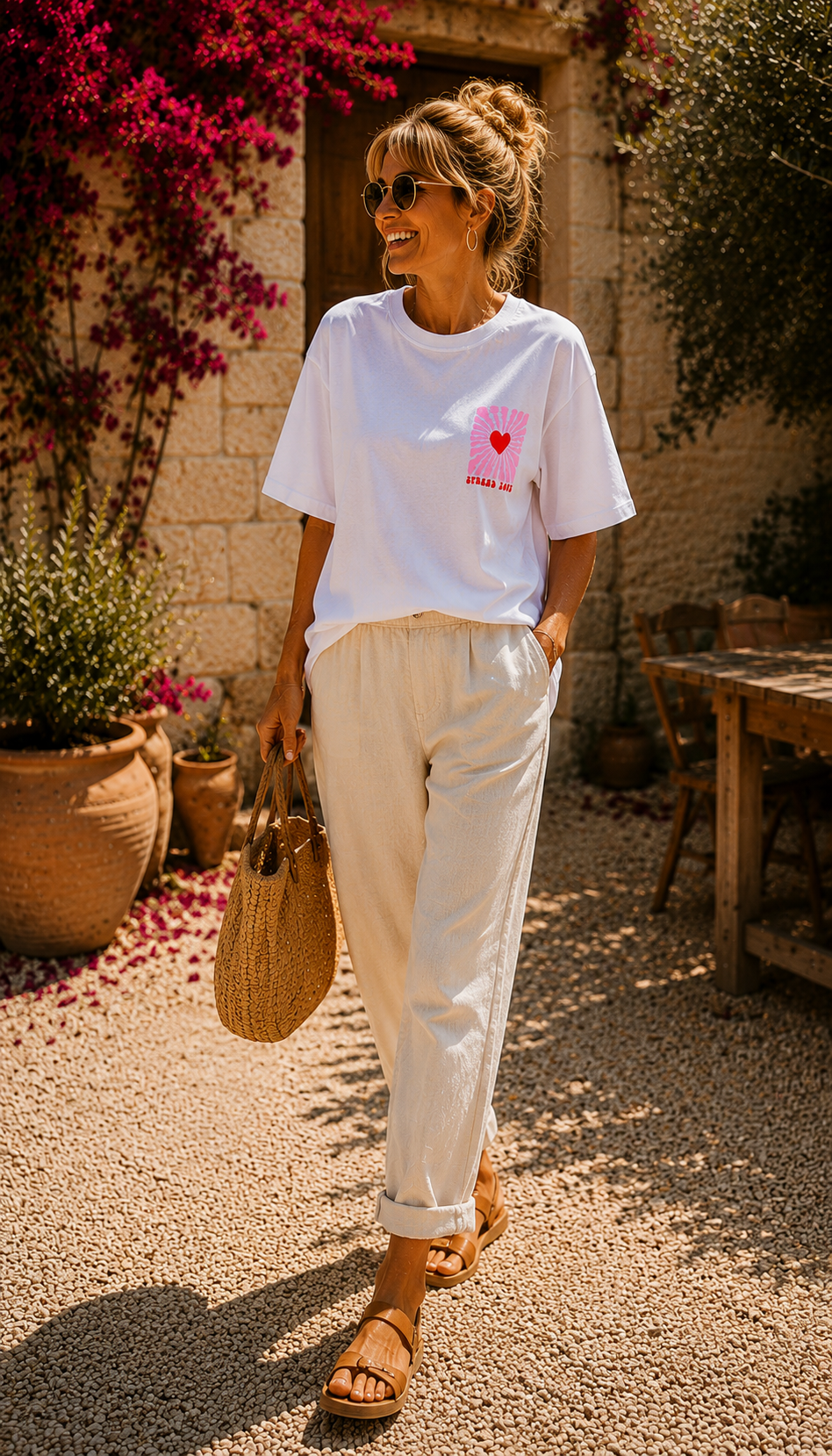 T-shirt Spread Love – Cœur Graphique