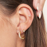 Piercing d'oreille Etoile