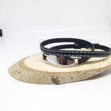 Bracelet cuir personnalisable