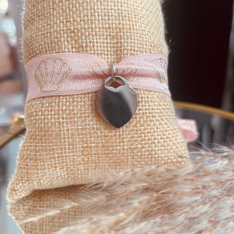 Bracelet élastique personnalisable. Acier inoxydable