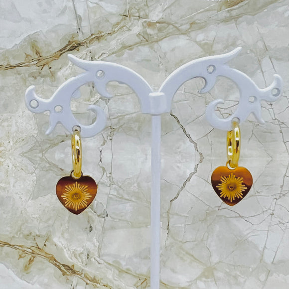 Boucles d’oreilles acier inoxydable