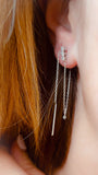 Boucles d’oreilles extra longues