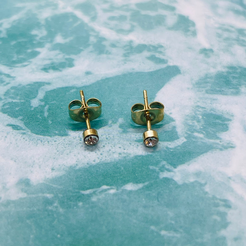 Boucles d’oreilles acier