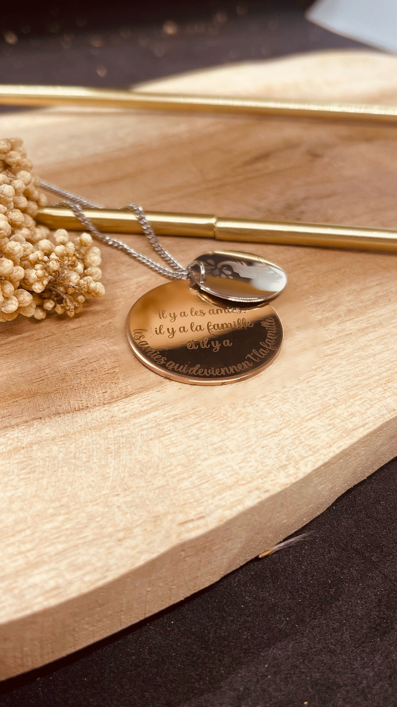 Collier personnalisable en acier