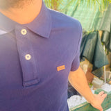 Polo . Ez kexa. Bleu. Vintage. Taille L